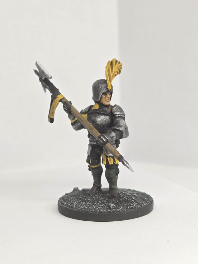 Poleaxe at the ready!