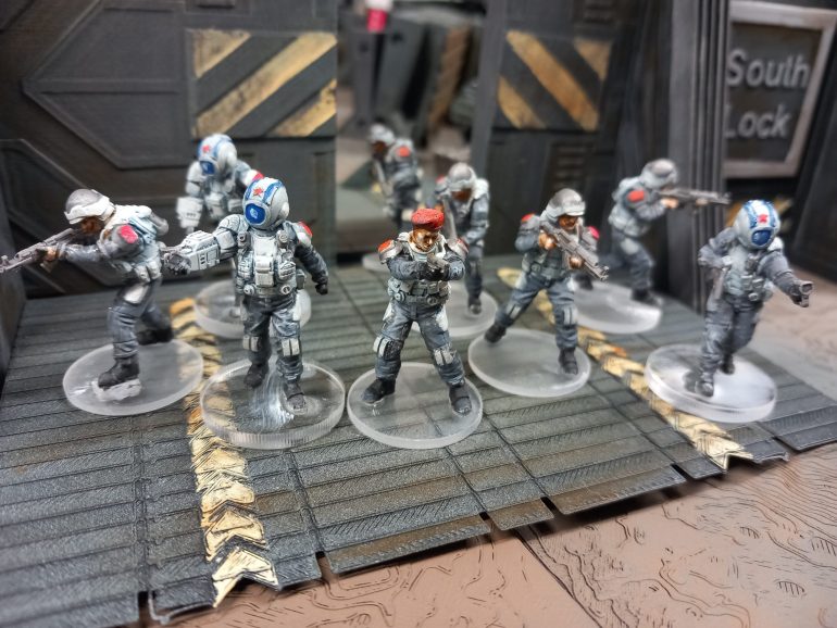My union of progressive people's forces have expanded with some 3dprints from skullforge studios 