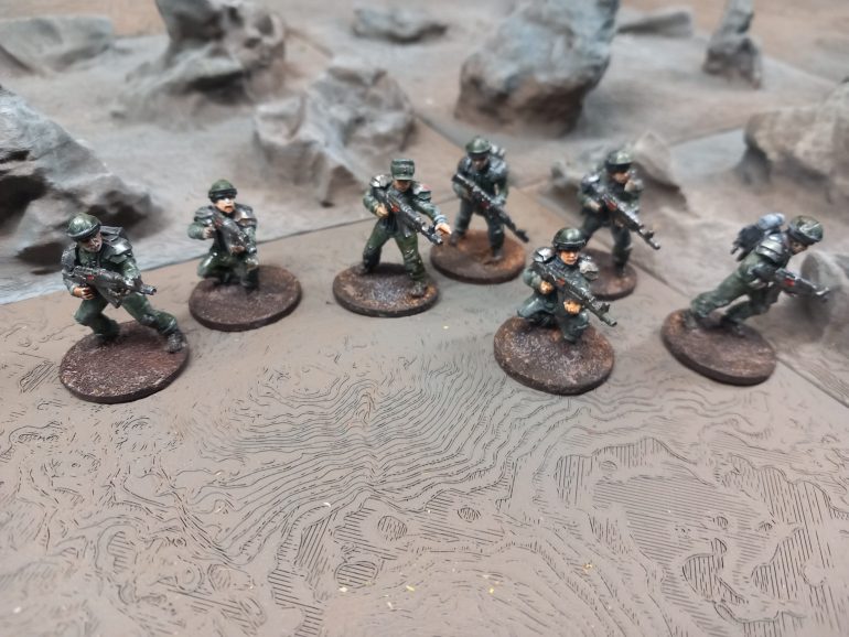 Standard troops