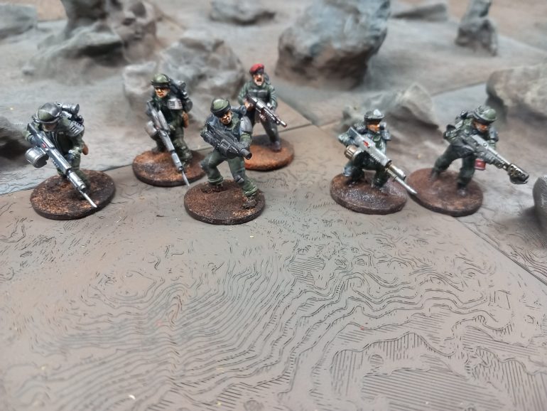 Special weapon options from a few random kits