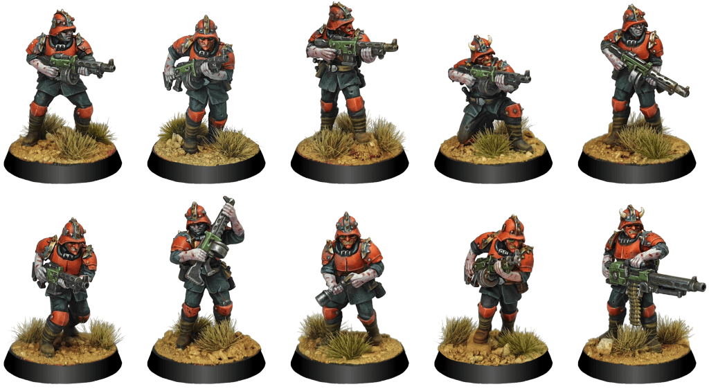Bloodcult Stormtroopers - War Scenery