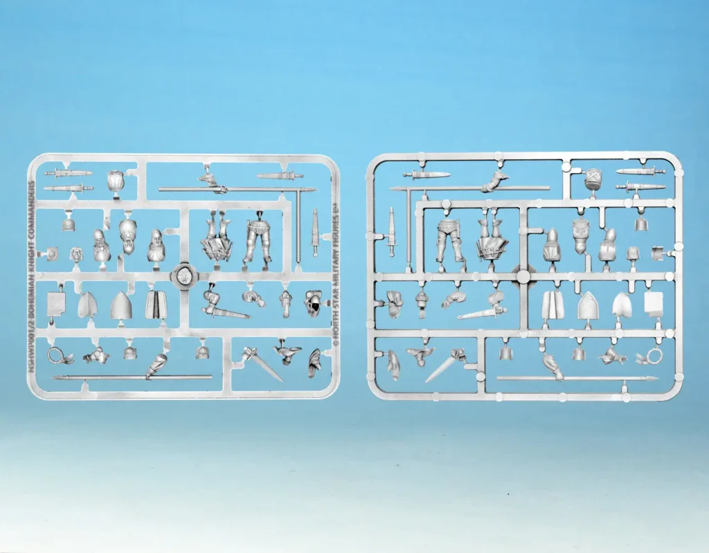 Bohemian Knights with Great Weapons - Sprue #2 - North Star Military Figures