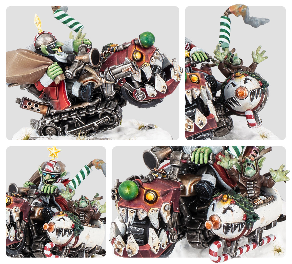 Da Red Gobbo on Squigmobile - Details - Warhammer 40K