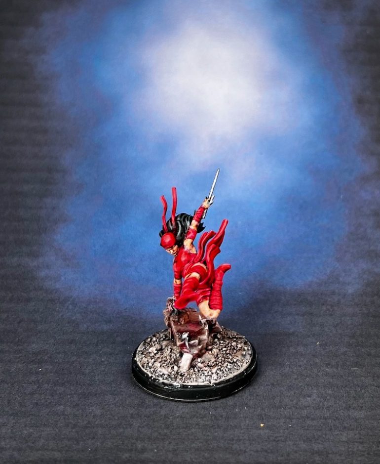 Elektra and the Hand Bring Backup to the Demon Possessed Dare Devil
