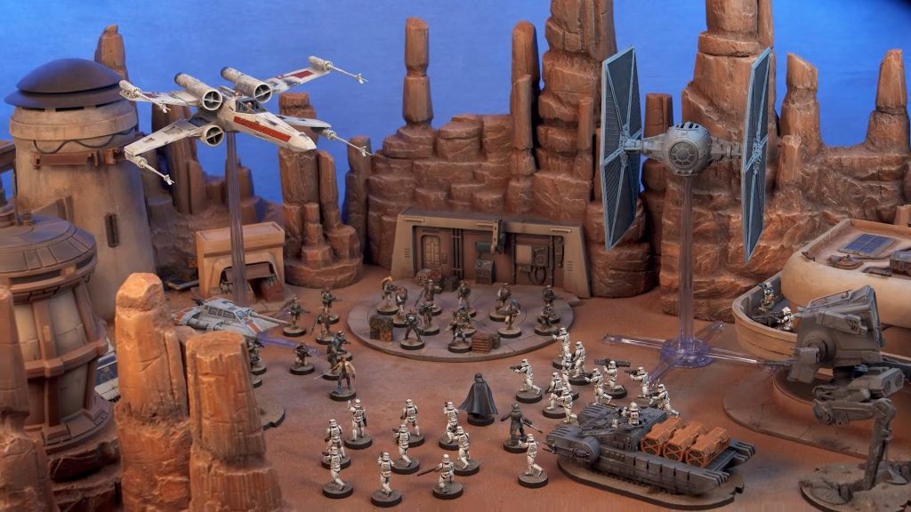 Flyers Scale Comparison - Star Wars Legion