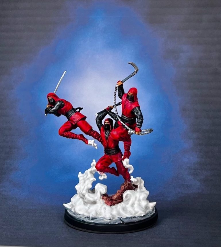 Elektra and the Hand Bring Backup to the Demon Possessed Dare Devil