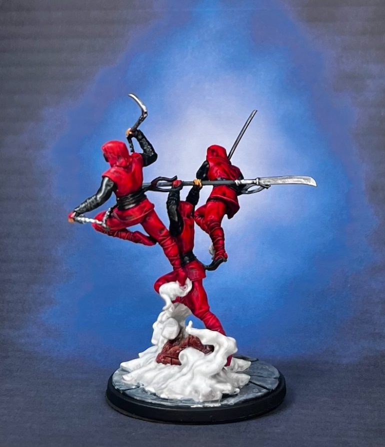 Elektra and the Hand Bring Backup to the Demon Possessed Dare Devil