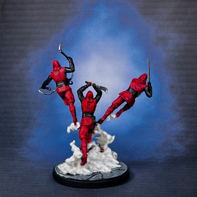 Elektra and the Hand Bring Backup to the Demon Possessed Dare Devil