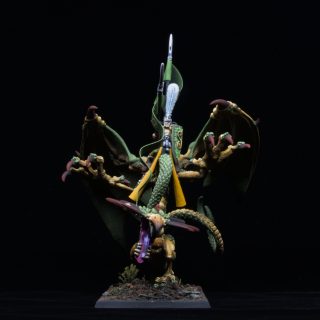 Wood Elf Forest Dragon