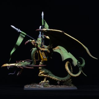 Wood Elf Forest Dragon