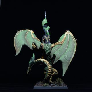 Wood Elf Forest Dragon