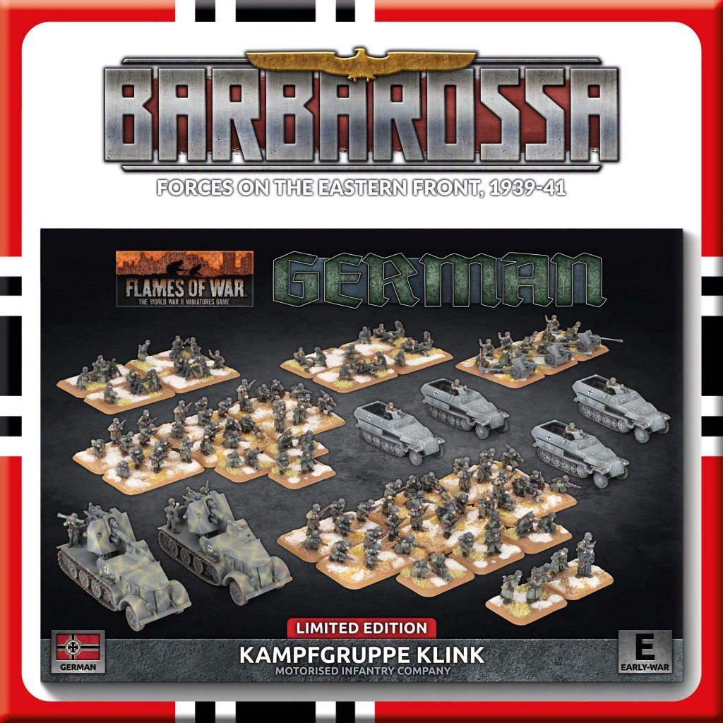 Kampfgruppe Klink - Motorised Infantry Company - Flames of War