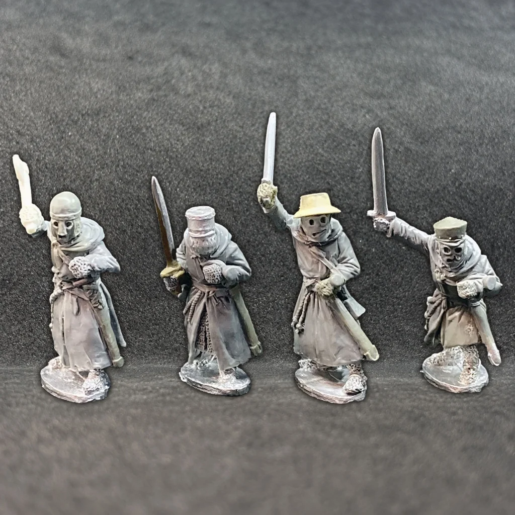 Military Order Lazarus Foot Knights - Paul Hicks Miniatures