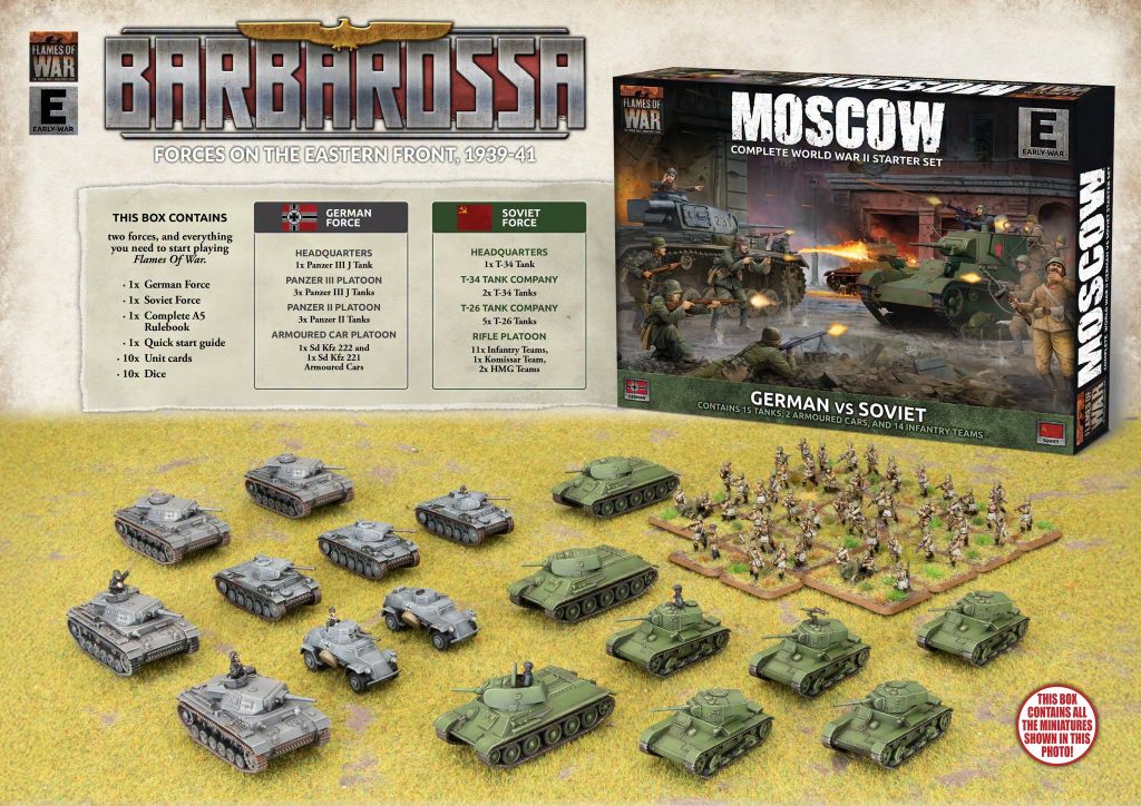 Moscow - German Vs Soviet Starter Set - Flames Of War