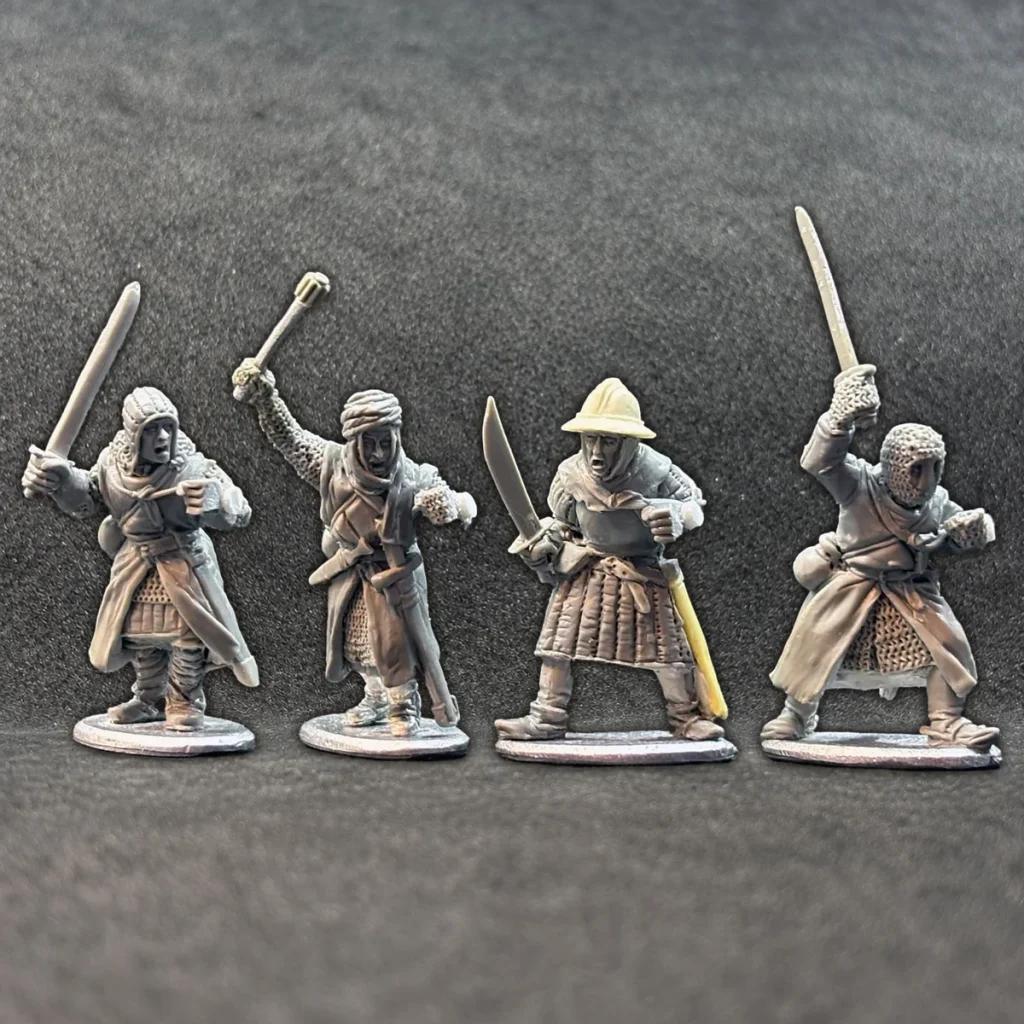 Native Frank Veteran Sergeants - Paul Hicks Miniatures