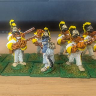 The starting point, 46 painted, 41 to go