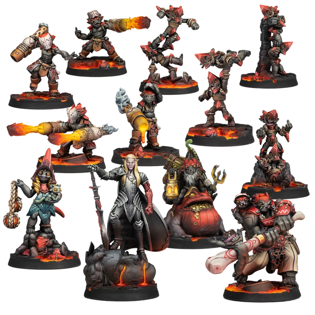 Red Caps Action Pack - Warcrow