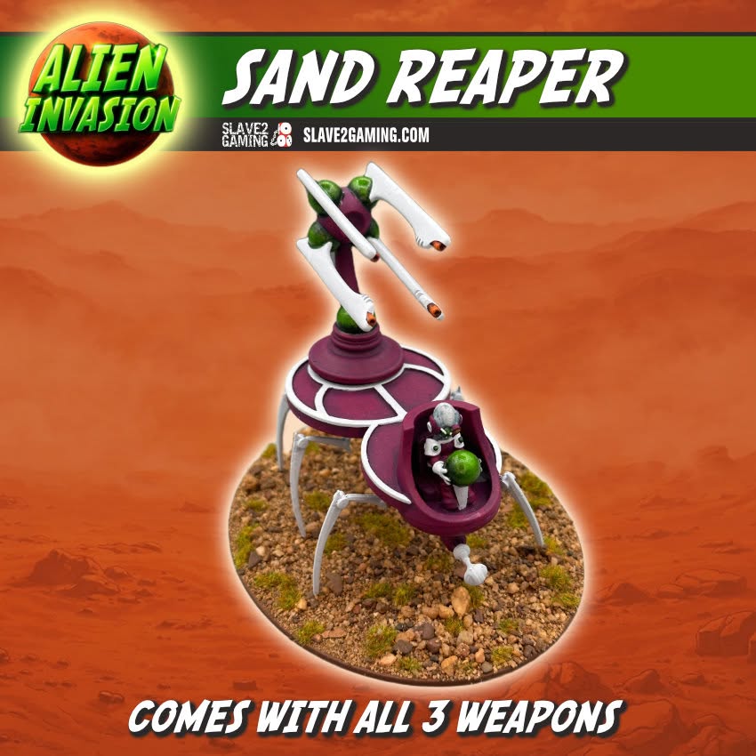 Sand Reaper - Alien Invasion
