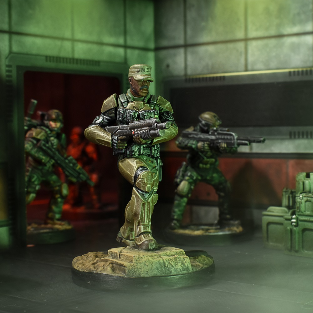 Sergeant Johnson Miniature - Halo Flashpoint
