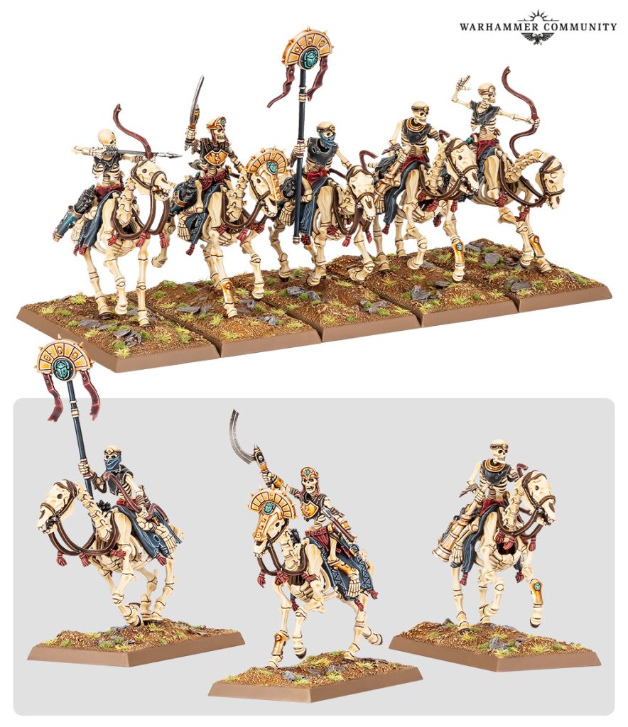 Skeleton Horse Archers - Warhammer The Old World