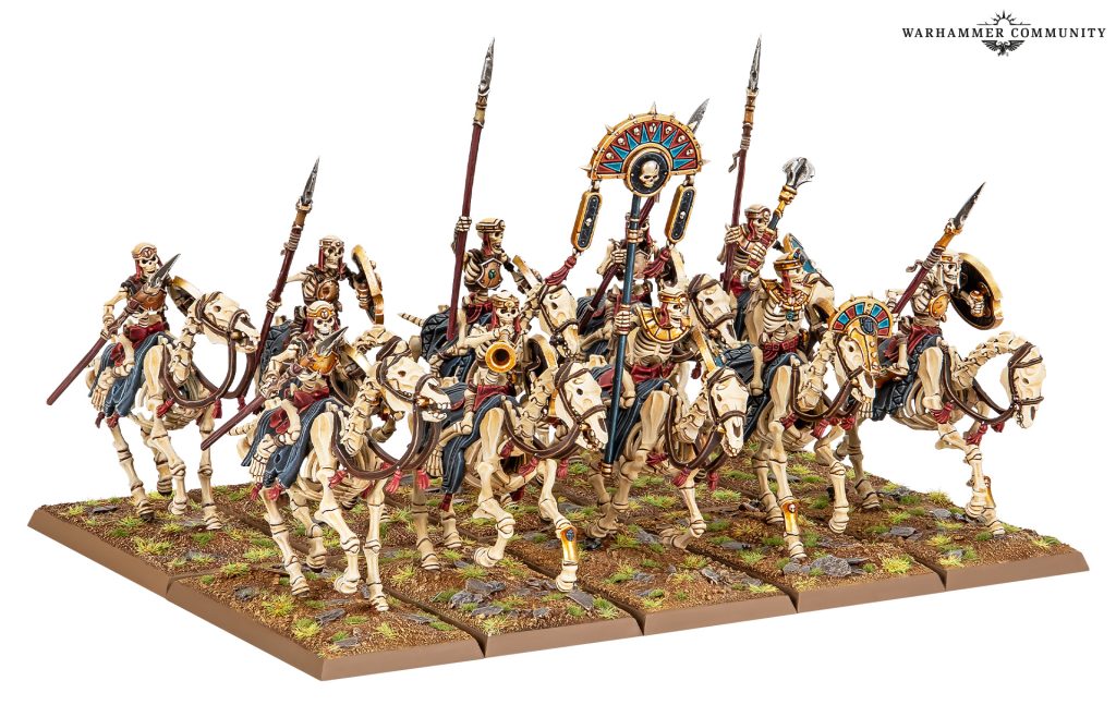 Skeleton Horsemen - Warhammer The Old World