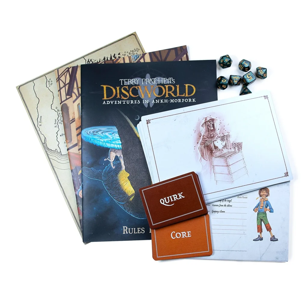 Starter Set Rules & Characters - Discworld Adventures in Anhk-Morpork