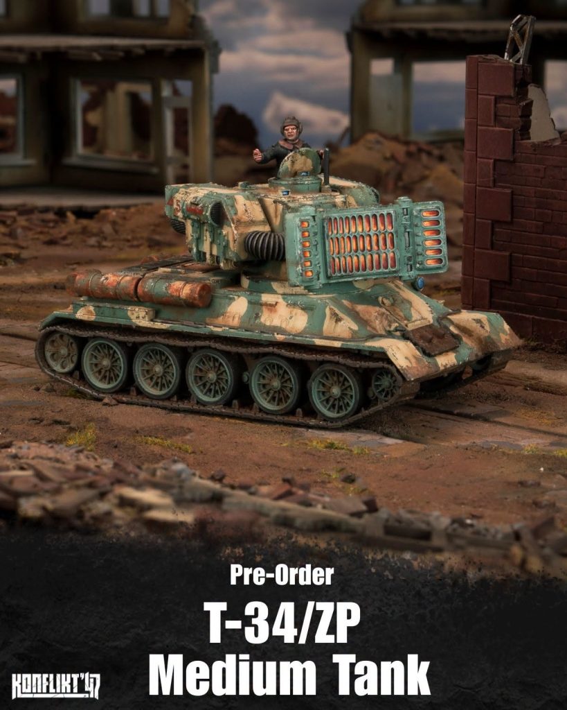 T-34 ZP Medium Tank - Konflikt 47