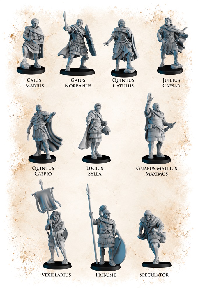 The Heroes of Rome Pledge - Graal Miniatures