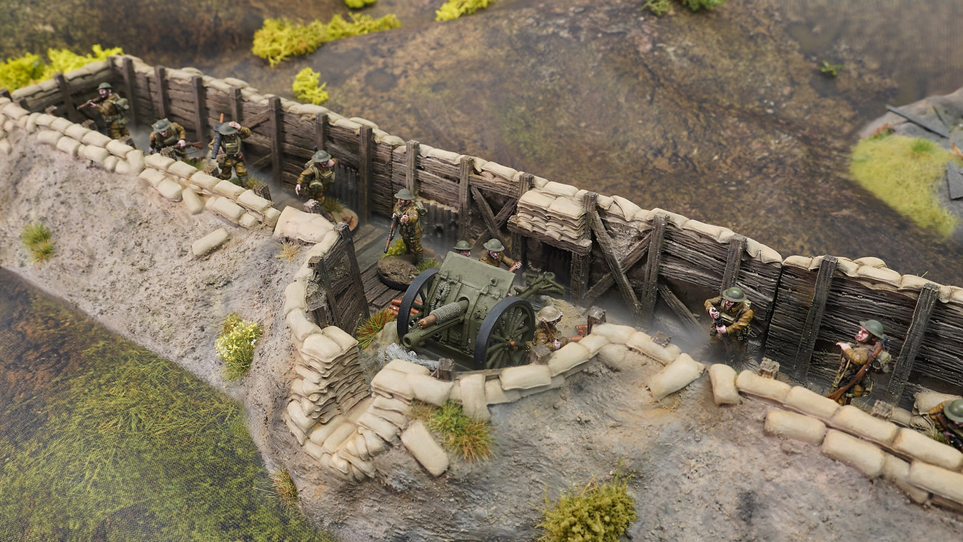 Treanches Game Build Your World War I Trench Terrain With Warfulcrum Bundles ...