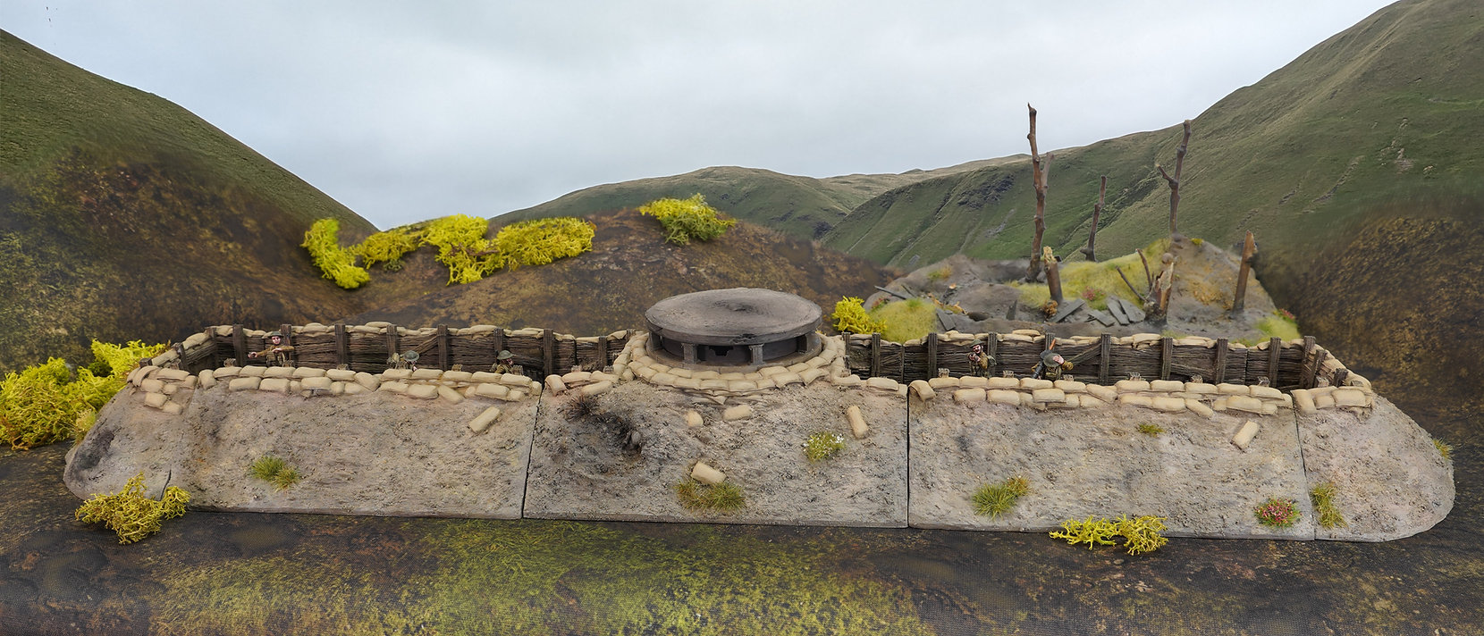 Treanches Game Build Your World War I Trench Terrain With Warfulcrum Bundles ...