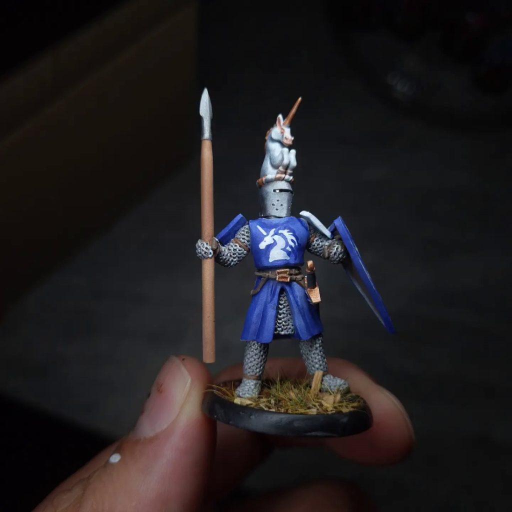 Unicorn Knight - Warp Miniatures