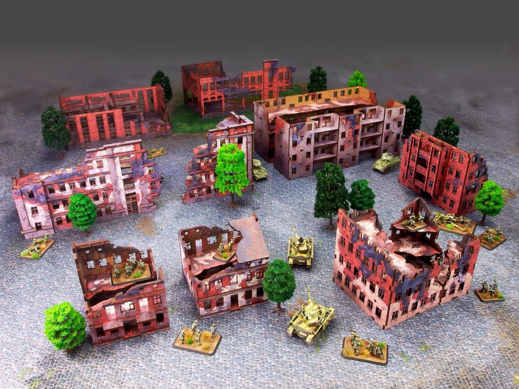 WW2 15mm Cityscape Bundle - Micro Art Studio