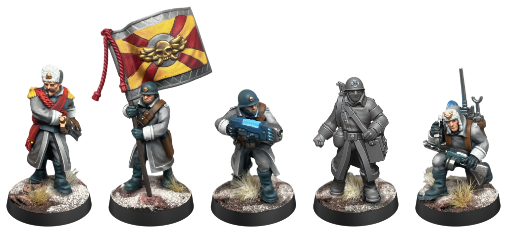 Winter Guard Command - War Scenery