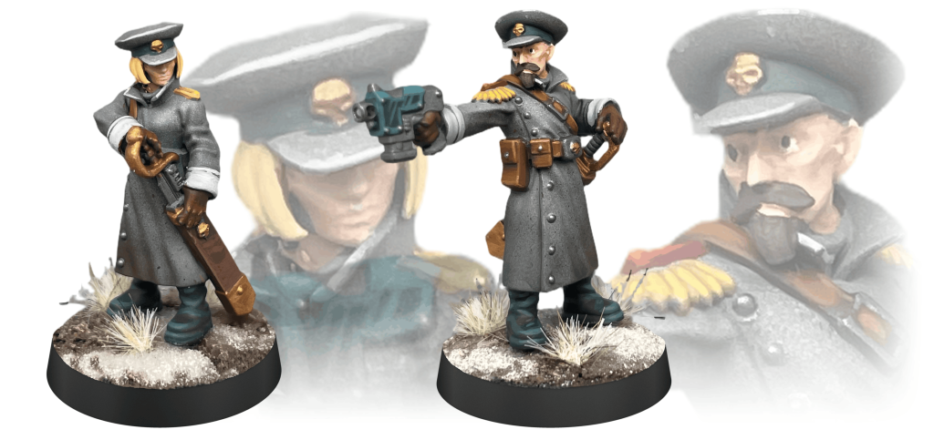 Winter Guard Commissars - War Scenery