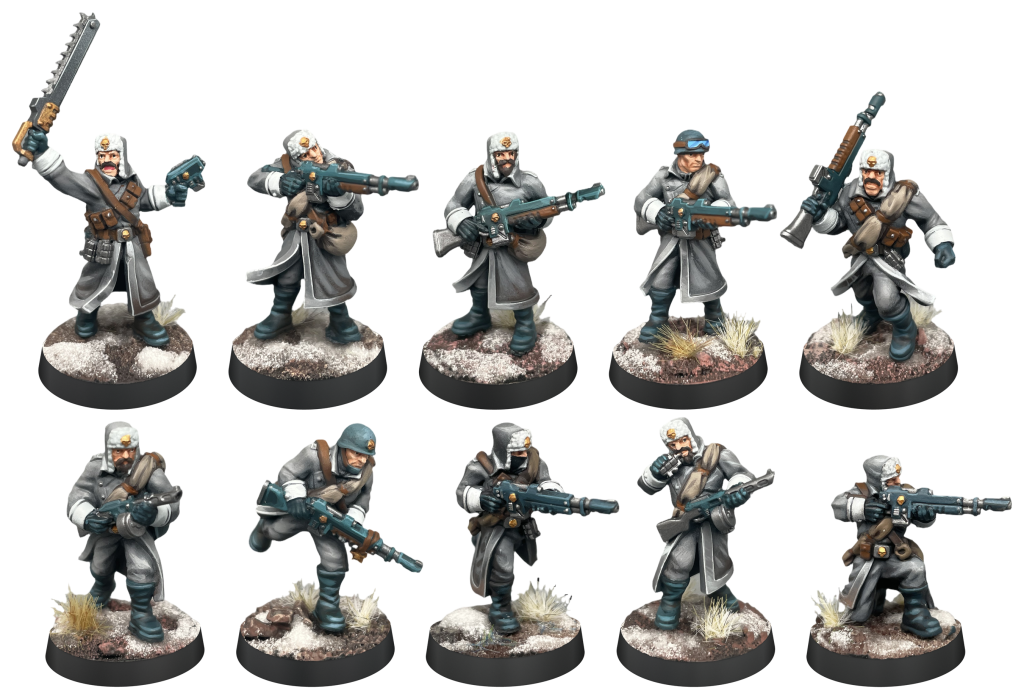 Winter Guard Infantry - War Scenery