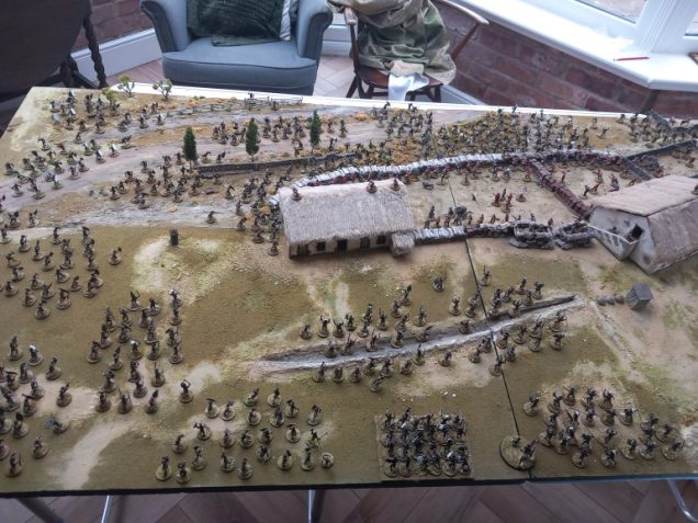 A| long time ago I completed my Zulu war collection in 28mm with over 500 Zulus painted up and every British unit for the war represented. I've done a couple of projects in the past covering the collection as well as my terrain build for Rorkes Drift. With the release of the Warlord Games box sets I was at first not interested but I got to thinking about Isandlwana and how difficult it is to pull off in larger scales. I had no interest in the Rorkes Drift set because I feel it works fine at 28mm and I have no interest in it when I have such a good board set up for it already.