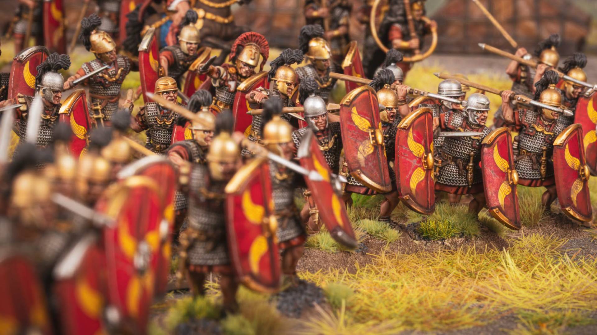 Battle Miniatures Caesar’s Legions Marching To War Soon From Victrix Miniatures ...