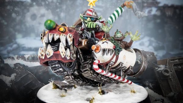 A New Festive Red Gobbo On The Way For Warhammer 40,000