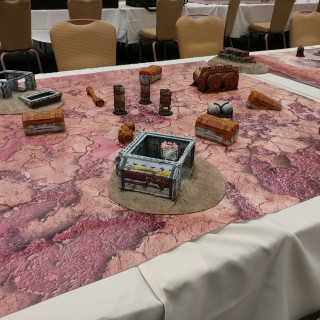 Some Of The Game Tables Available At CMON 2017