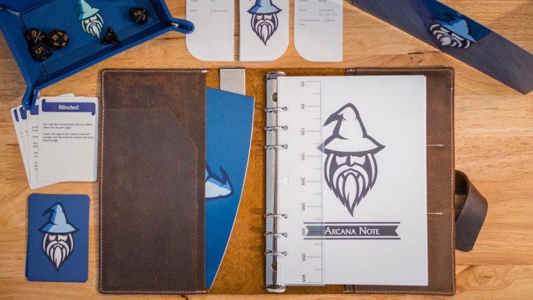 Arcana Note: 5E Leather Journal & Adventure Kit