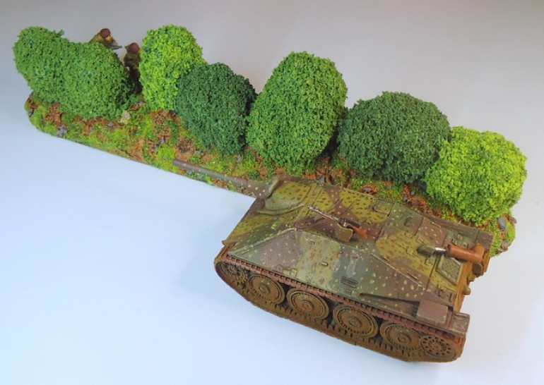 Streetscape: 20/28mm Bocage Hedgerow Scenery Set