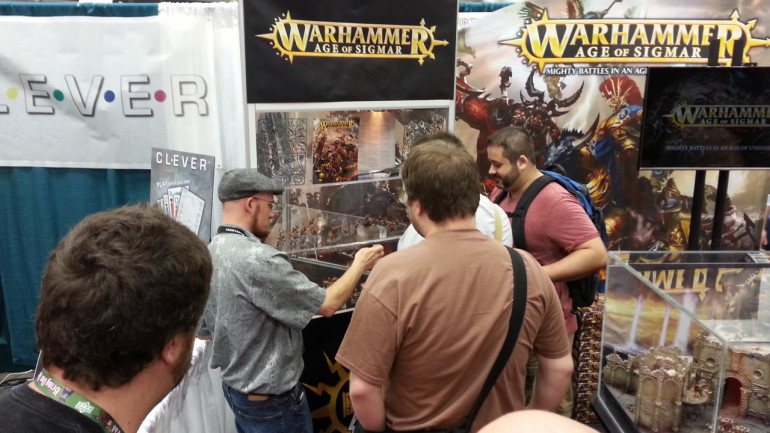 Age of Sigmar Stand Getting Lots of Attention
