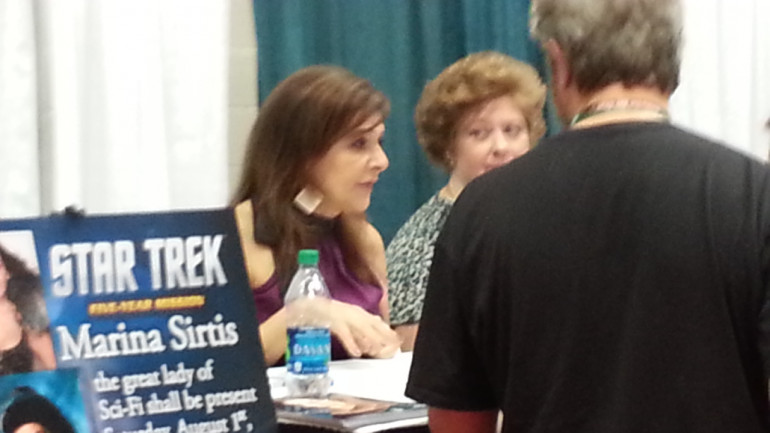 Marina Sirtis Of Star Trek Fame!