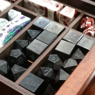 Custom Exotic Dice For The Gamer Who Has Everything