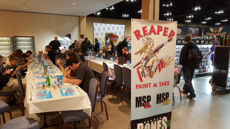 Reaper's Paint & Takemail Provides a Place To Hobby