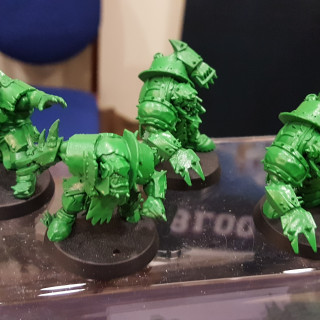 The Coloured Plastics For Blood Bowl