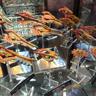 Dropfleet Ships Painted...