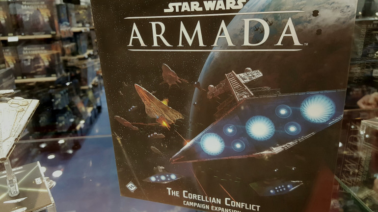 The Correllian Conflict Lands In the Fantasy Flight Case For Armada