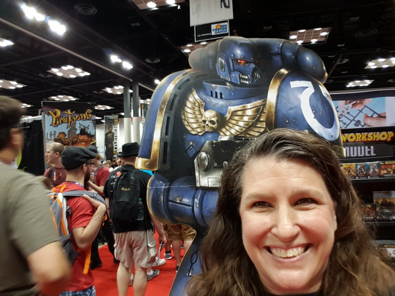 Spacemarine Selfie