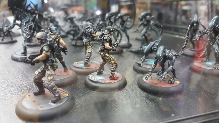 Ninja Division Shows Off Some Killer AVP Painted Minis